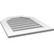 Ekena Millwork Octagonal Top Surface Mount PVC Gable Vent: Functional, w/ 3-1/2"W x 1"P Standard Frame, 24"W x 30"H GVPOT24X3001SF - alternate 5